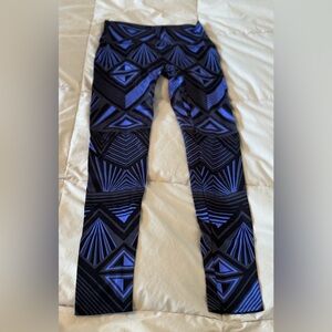 K-Deer Geometric Print Leggings MED